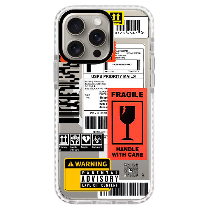 Case Celular Warning - iPhone