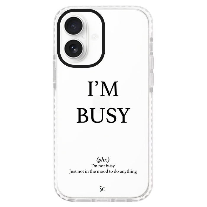 Case Celular Estoy Ocupada - iPhone