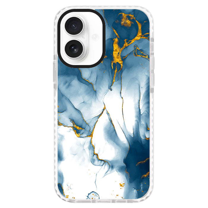 Case Celular Marmol Azul - iPhone