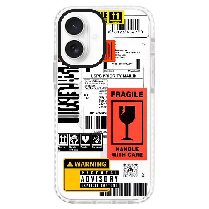 Case Celular Warning - iPhone