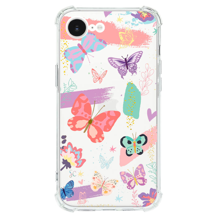 Case Celular Mariposas Colores - iPhone