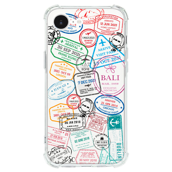 Case Celular Sellos Pasaporte - iPhone