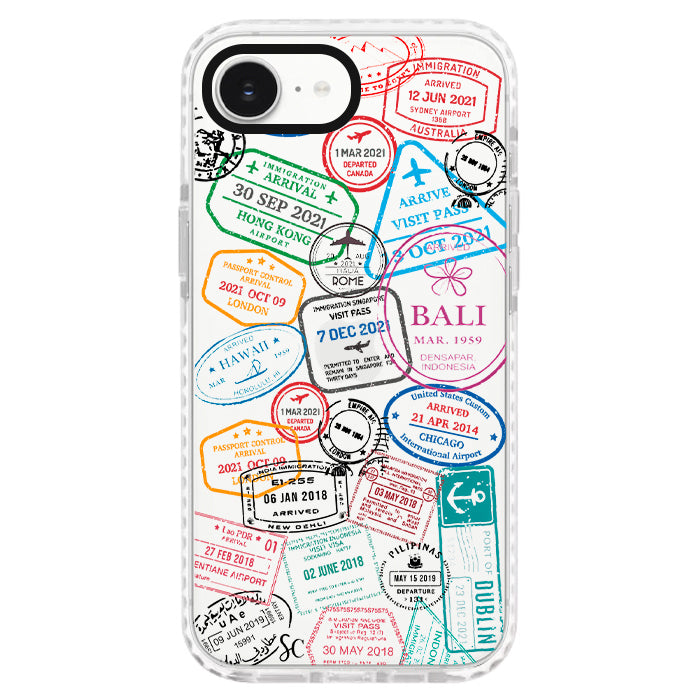 Case Celular Sellos Pasaporte - iPhone
