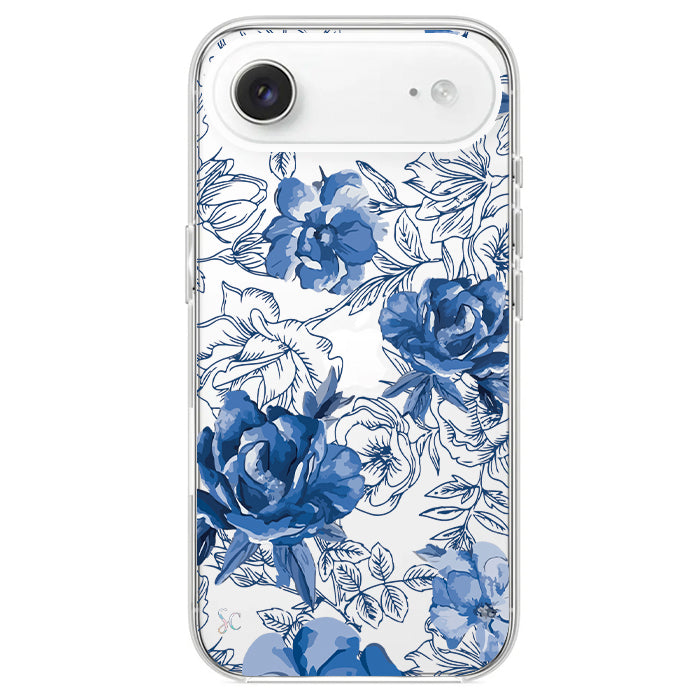 Case IPhone Flores Azules