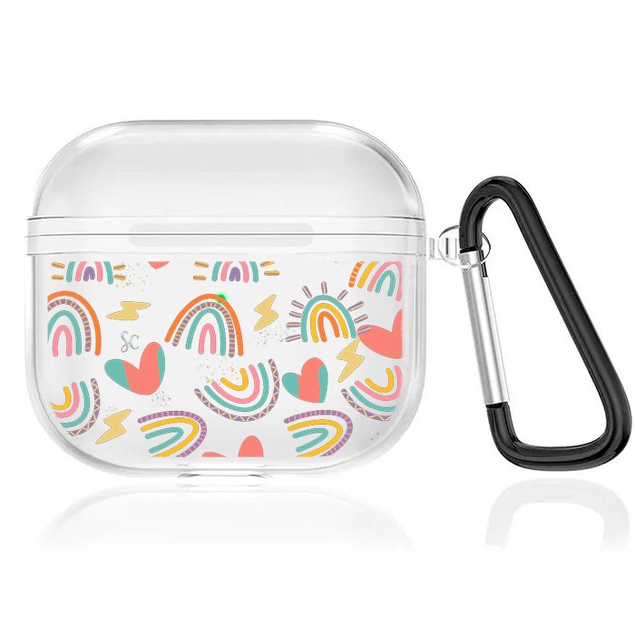 Case Audífonos Transparente Lightning
