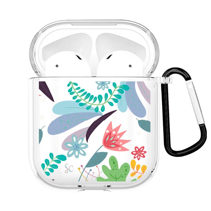 Case Audífonos Transparente Lily