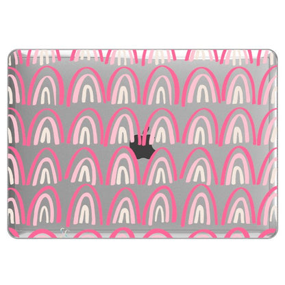 Case Macbook Transparente Arcoiris