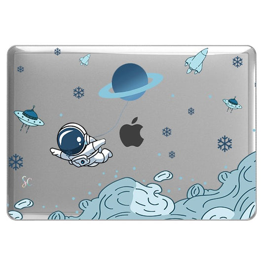 Case Macbook Transparente Astronauta