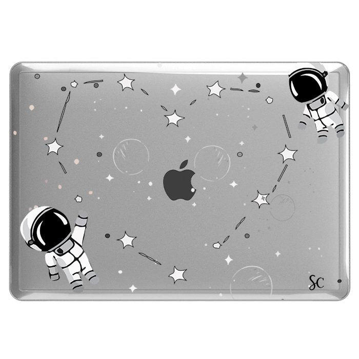 Case Macbook Transparente Atronautas