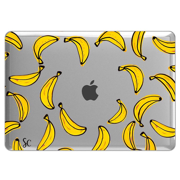 Case Macbook Transparente Banana
