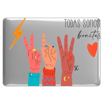 Case Macbook Transparente Bonita