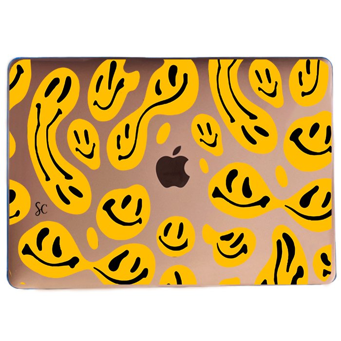 Case Macbook Transparente Caras