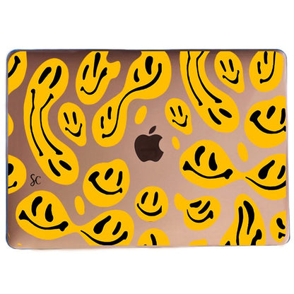 Case Macbook Transparente Caras
