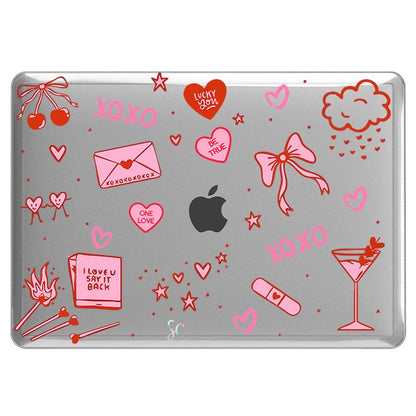 Case Macbook Transparente Cherry