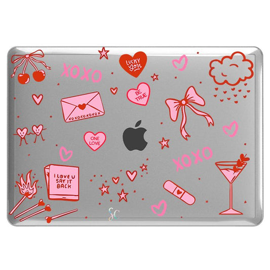 Case Macbook Transparente Cherry