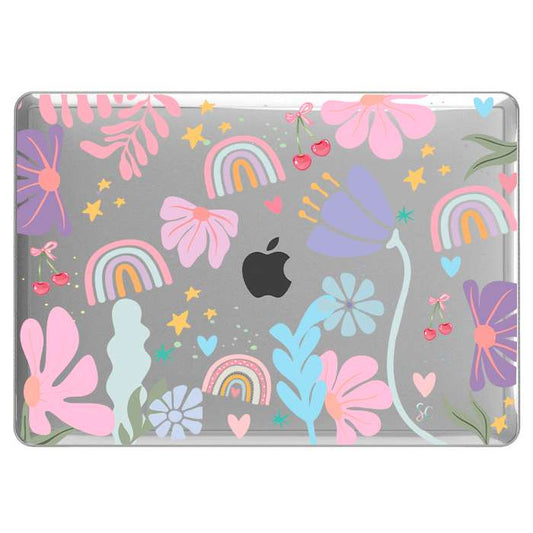 Case Macbook Transparente Paradise