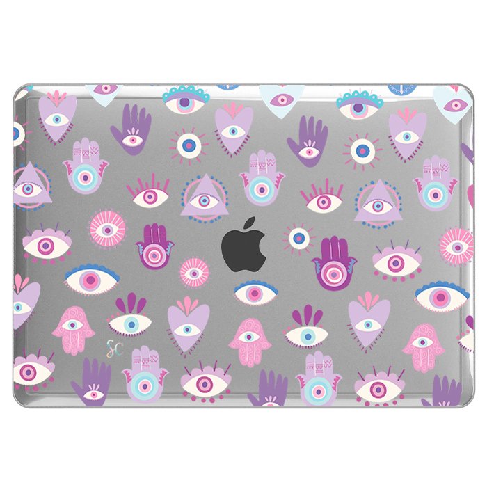 Case Macbook Transparente Hamsa