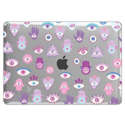 Case Macbook Transparente Hamsa