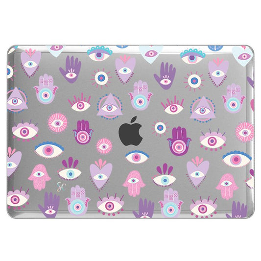Case Macbook Transparente Hamsa