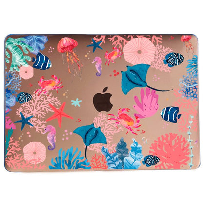 Case Macbook Transparente Mantarraya