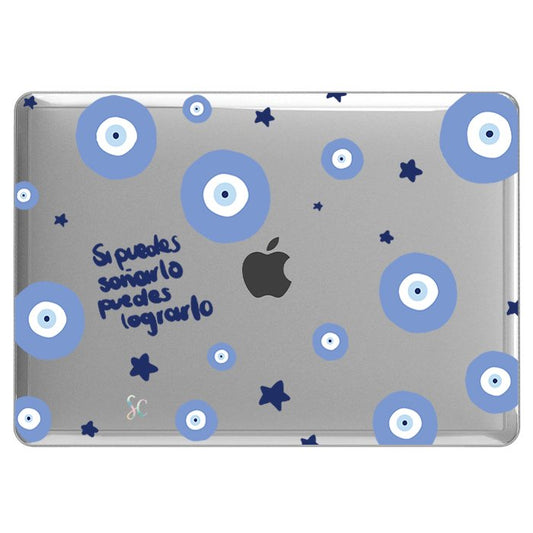 Case Macbook Transparente Ojo Turco