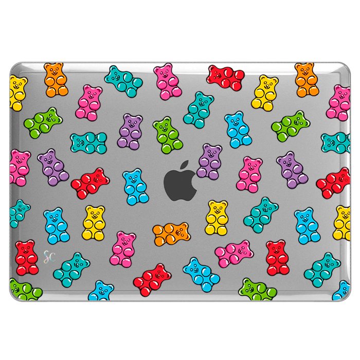 Case Macbook Transparente Gomitas