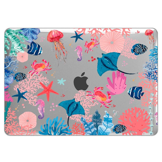 Case Macbook Transparente Mantarraya