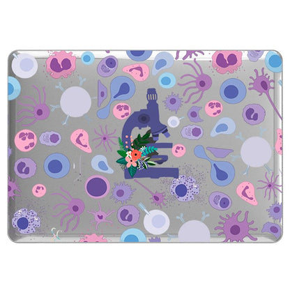 Case Macbook Transparente Microbiologia