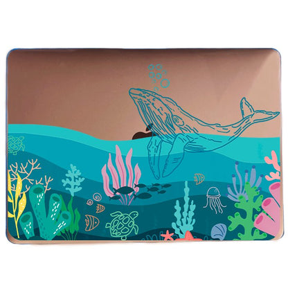 Case Macbook Transparente Ballena