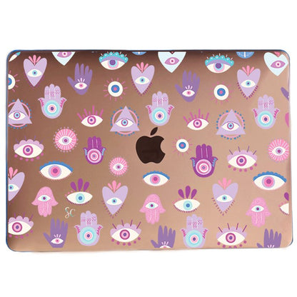 Case Macbook Transparente Hamsa