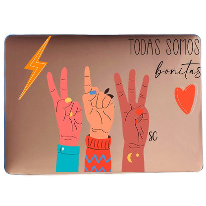 Case Macbook Transparente Bonita