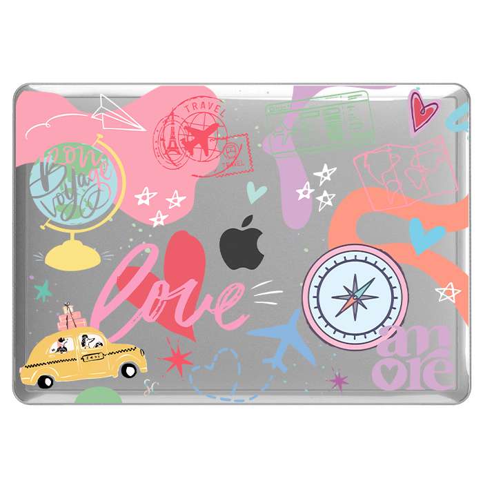 Case Macbook Transparente Tiquete