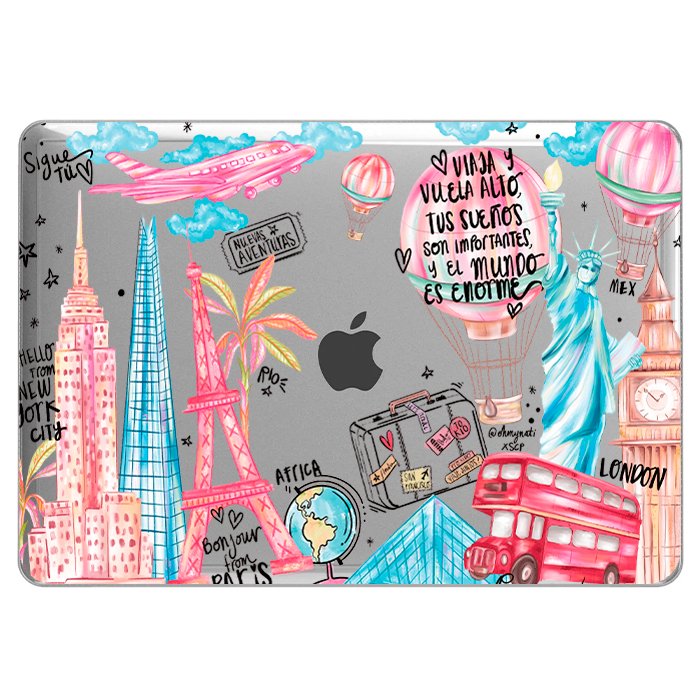 Case Macbook Transparente Travel