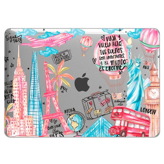 Case Macbook Transparente Travel