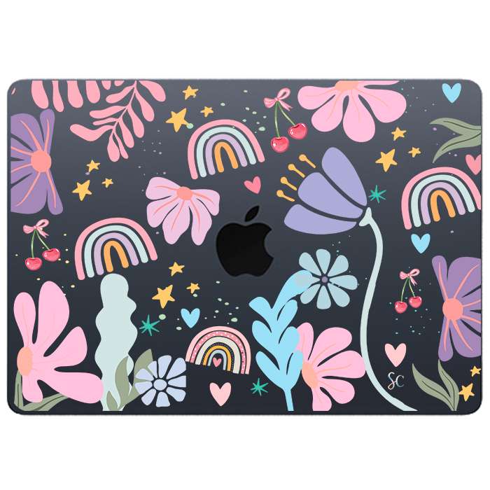 Case Macbook Transparente Paradise