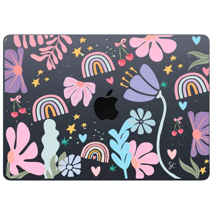 Case Macbook Transparente Paradise