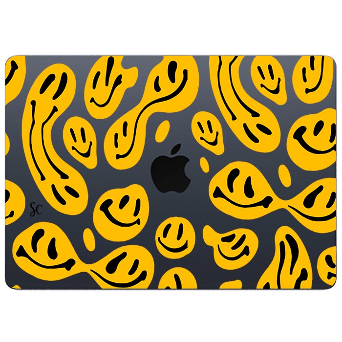 Case Macbook Transparente Caras