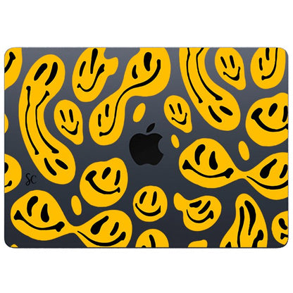 Case Macbook Transparente Caras