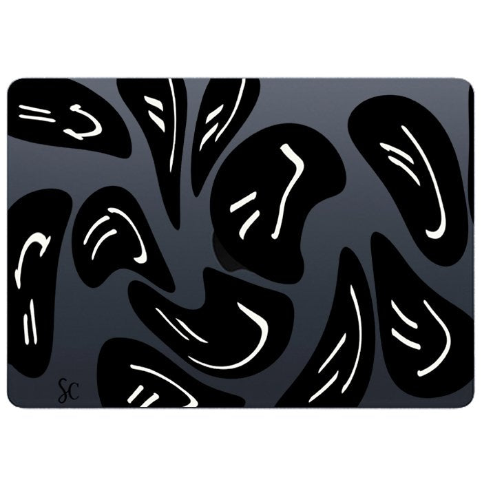 Case Macbook Transparente Faces