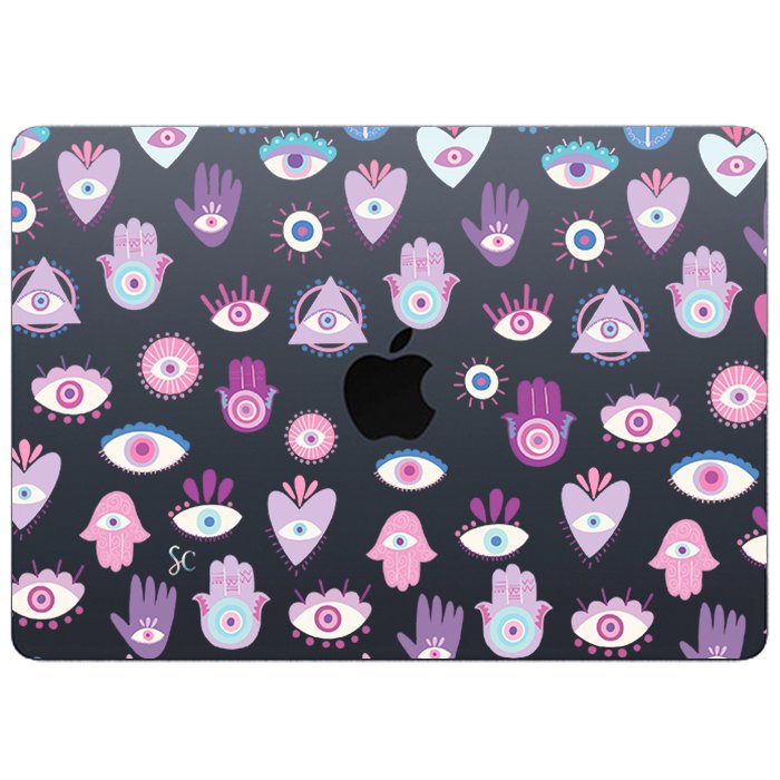Case Macbook Transparente Hamsa
