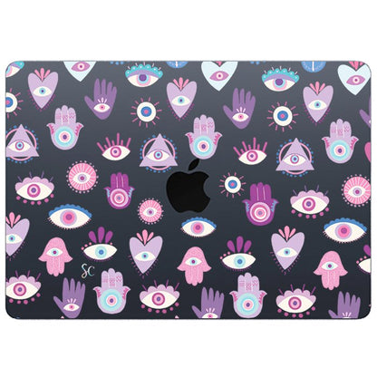 Case Macbook Transparente Hamsa
