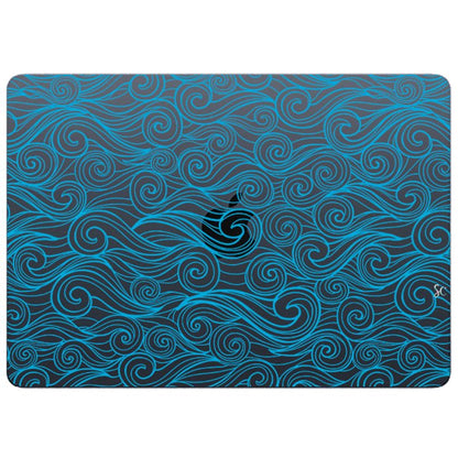 Case Macbook Transparente Olas