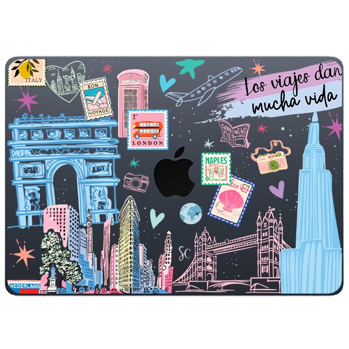 Case Macbook Transparente Trip