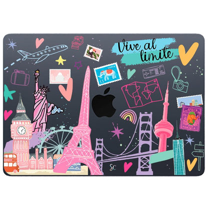Case Macbook Transparente Vive Al Limite