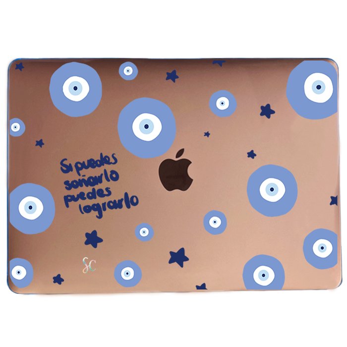 Case Macbook Transparente Ojo Turco