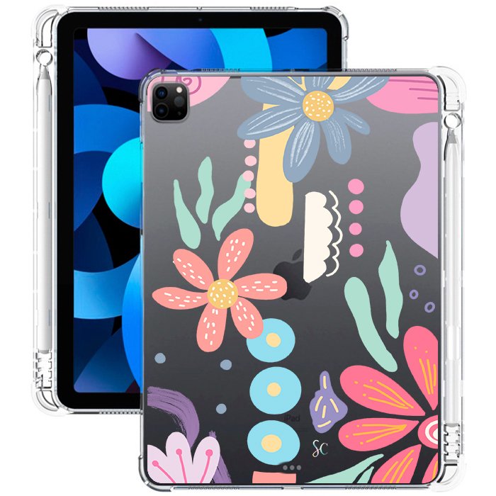 E. Case iPad Margaritas Colores