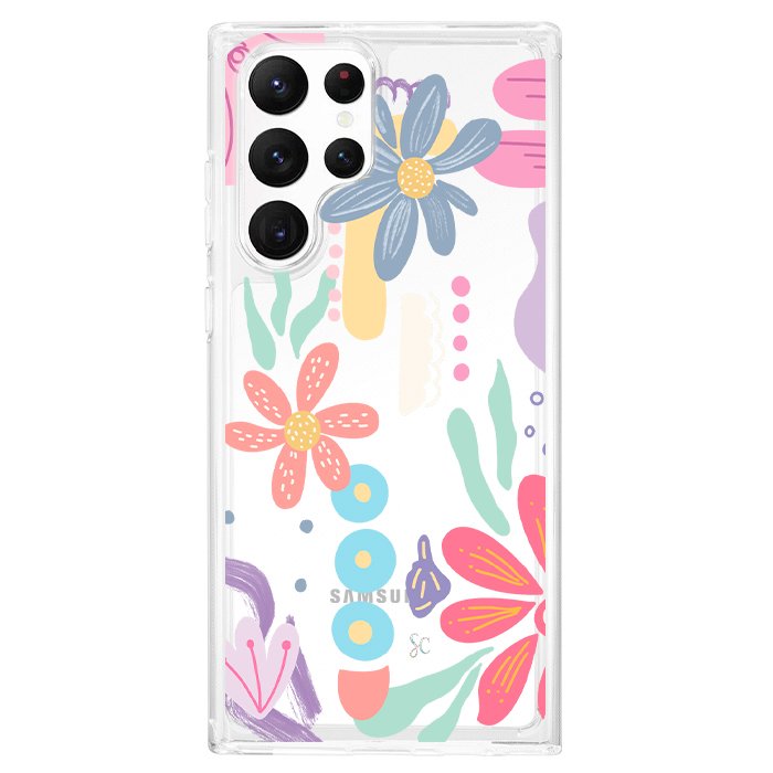 Case Celular Margaritas Colores - Samsung