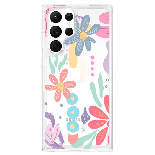 Case Celular Margaritas Colores - Samsung