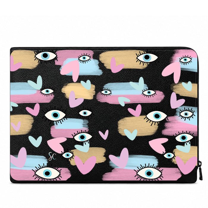 Funda Computador Heart Eyes