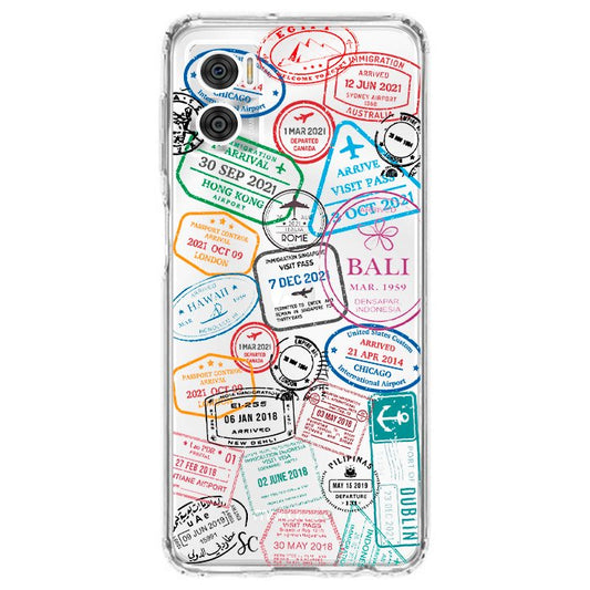 Case Celular Sellos Pasaporte - Motorola